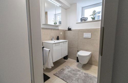 FeWoMo Stilvolles EG Appartment, Brauneberg, 4 Pers, Boots Slipanlage, Moselradweg, Seniorengerecht - Foto 8