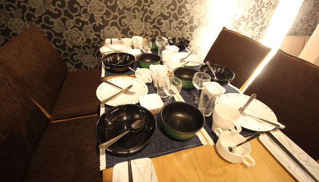 Essbereich im Zimmer