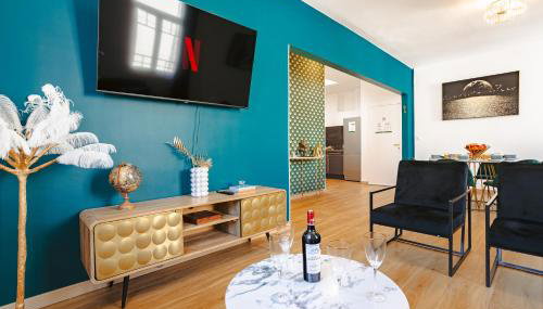 Gatsby - Appartement rénové élégant, Hypercentre Saintes, Calme, Fibre, TV 4K, Netflix - Foto 5