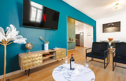 Gatsby - Appartement rénové élégant, Hypercentre Saintes, Calme, Fibre, TV 4K, Netflix - Foto 5