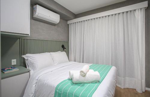 Estúdio Piscina Rooftop, WiFi 1GB, Metrô 600m - Foto 26