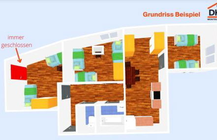 DKN - Ihr Zuhause auf Zeit in Merseburg Nähe Leuna, Schkopau - Voll ausgestattet - Foto 34