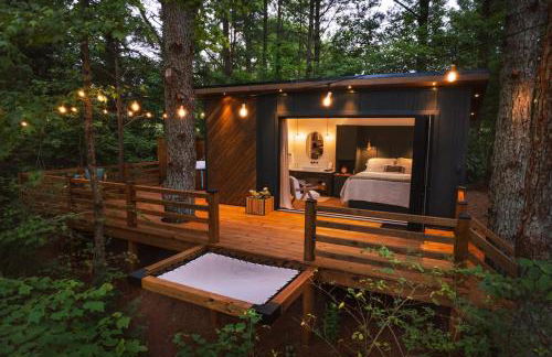 Luxury tiny cottage with deck hammock and hot tub! - Foto 1