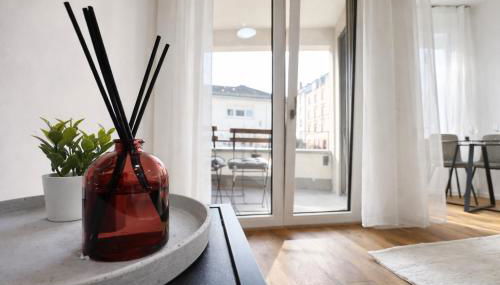 Homely! Design Studio Airport, Fair, Balcony, City! - Foto 5