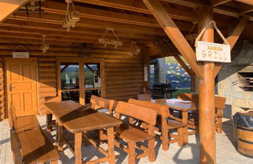 Domki Zagroda Domek z bala z basenem & sauna & balia z hydromasażem - Foto 17