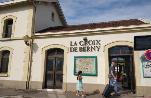Le Parisien T1Antony-Berny by Beds4Wanderlust - 35m2 avec Balcon - Aéroport Orly 5miles - Train Station RER B ORLYVAL 1mile - Foto 13