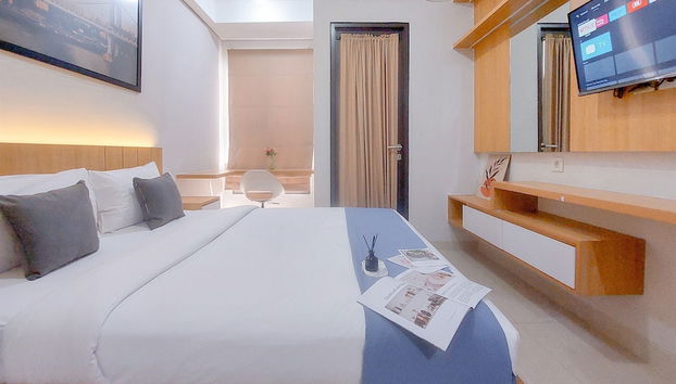 Homey Studio At Transpark Bintaro Apartment - Foto 5, Habitación