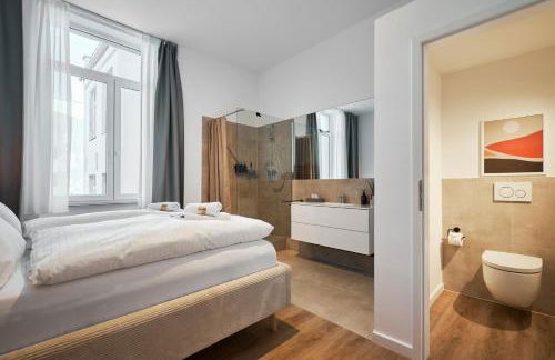 Park Avenue Apartments - Dom mit Stil - Küche - Parkplatz - WLAN - 65 Zoll TV - NETFLIX - Foto 10