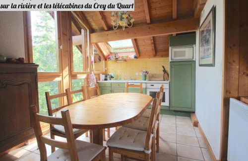 Chalet 4 pièces 8 pers. exposé Sud-Ouest avec parking - FR-1-263-517 - Foto 3