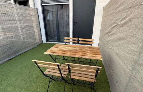 Petit Boudoir Lyonnais neuf terrasse climatisé - Foto 7
