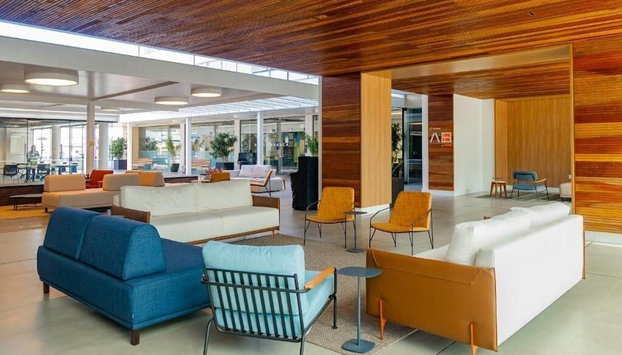 Atrium Studios by Xtay - Studio moderno em Pedra Branca - Caminhe até o Centro Empresarial e Unisul - Foto 2, Vestíbulo