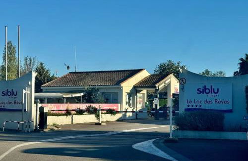 Joli Bungalow 464, 4-6 pers, wifi, terrasse, Camping Siblu Lac des Rêves Lattes - Foto 33