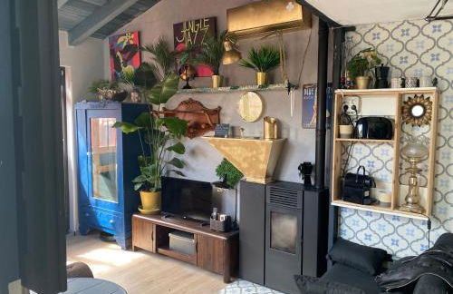 Casa Rural Alfoz, -Tiny house- con patio privado y barbacoa - Foto 18