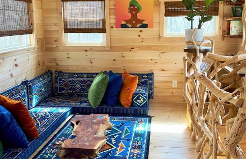 Magical Treehouse Romantic Hot Tub and Sauna - Foto 14