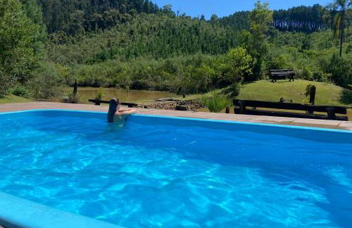 Chalé Cabana Sítio na Serra para amigos e familiares com Piscina - Photo 1