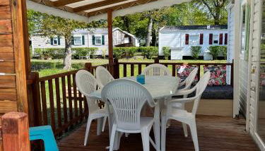 Mobil-home climatisé avec piscine - Foto 3