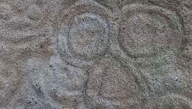 These rock paintings have Taíno origins