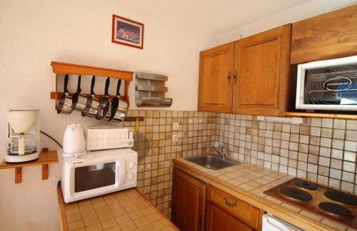 Studio cabine 4 pers, pied des pistes, vue sud - FR-1-297-275 - Foto 8