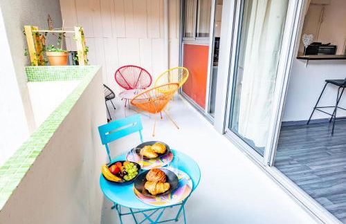 Duplex- T2 Barcelona Pop - Terrasses - Parking - Vue canal - Foto 21