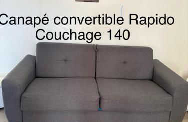 Appartement climatisé avec jardin 4 personnes - Foto 12