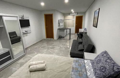 Novo apartamento Studio a poucos passos do Paraguai - Vila Portes - Foto 1