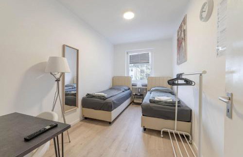 Zentral für 6 Nähe Messe & Hbf mit Balkon und WLAN - Foto 8