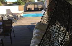 L'Aurore Love Room de prestige jacuzzi sauna piscine chauffée cuisine - Foto 10