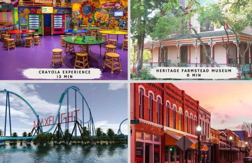 Plano Perfect Getaway - Pool Hot Tub BBQ Grill - Foto 42