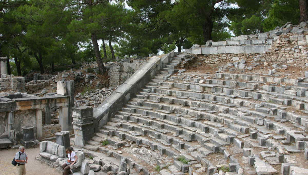 Teatro griego de Priene