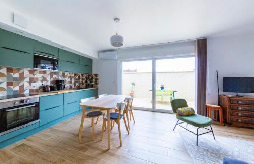 Les Amarres 6 pers Dunes et Mer Blériot plage - Foto 7