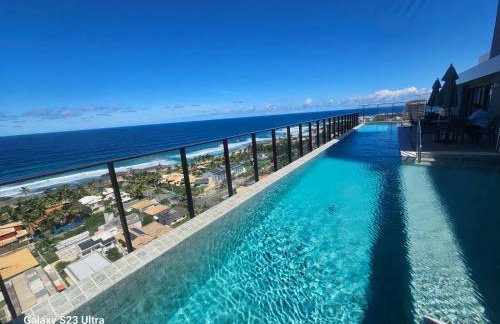 Studio Rooftop em frente ao Mar na Praia de itapua - Foto 5