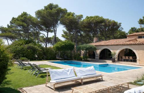 La Roche Bleue - Villa de charme avec vue exceptionnelle bord de mer piscine privée jardin et terrasse - Foto 7