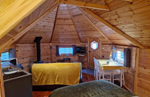 The Hive - Unique log cabin with wood burning stove - Foto 12