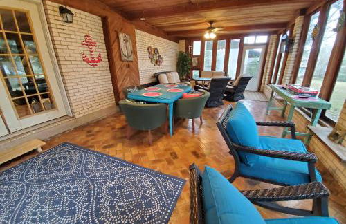 4br Coastal Home I Sleeps 12 I Dock & Firepit - Foto 13