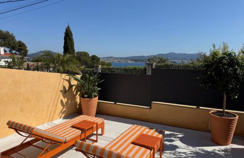 A 5 min à pied de la plage et 10 min du port, T2 vue mer avec vaste terrasse et parking privé - prestations haut de gamme - Foto 17