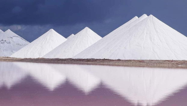 Las increíbles montañas de sal de la isla de Bonaire