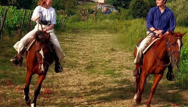 Balade à cheval dans la campagne toscane - Photo 3