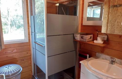 Gites de Plos chalet N1 Clim Piscine Spa Ombragé en Campagne - Foto 14