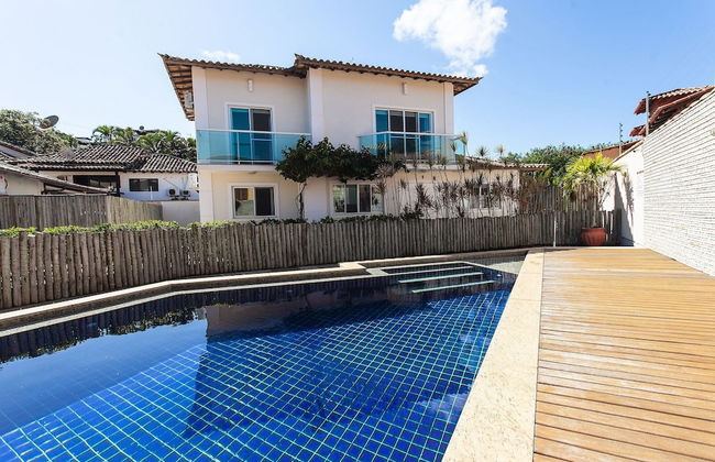 Bz35 Casa com piscina aquecida em Geribá - Foto 25