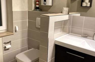 Große Wohnküche, Terrasse, Schlafzimmer am Steinhuder Meer, WLAN, Parkplatz, Fußbodenheizung, 70qm - Foto 16