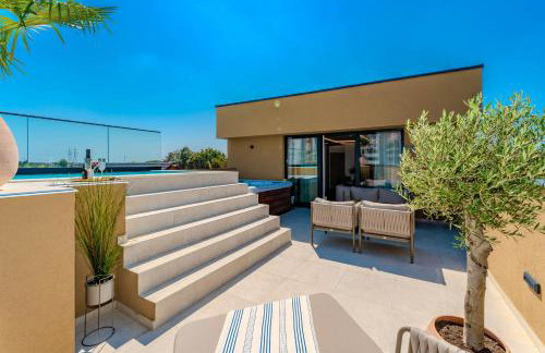 Apartment EMMA Platinum with heated pool, jacuzzi and sauna - Foto 12