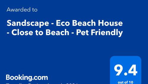 Sandscape - Eco Beach House - Close to Beach - Pet Friendly - Foto 3