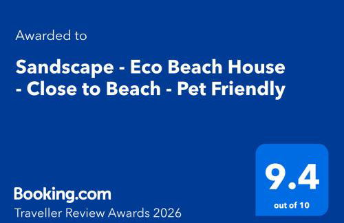 Sandscape - Eco Beach House - Close to Beach - Pet Friendly - Foto 3