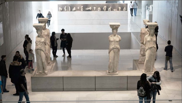 Cariátides de la Acrópolis