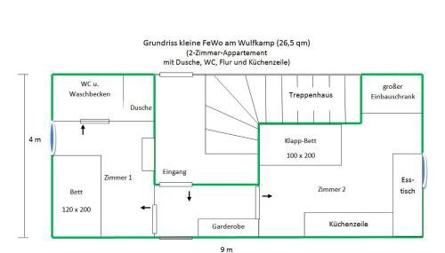 kleine Ferienwohnung am Wulfkamp - Foto 3