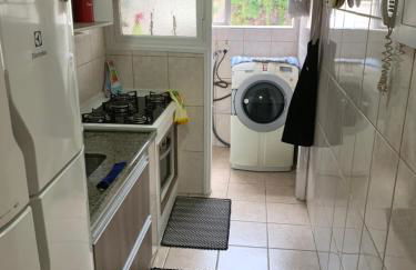 São Vicente Itararé prédio frente mar apto fundo vista parcial - Photo 13