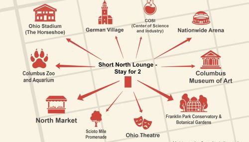 Short North Lounge - Stay for 2 - Foto 5