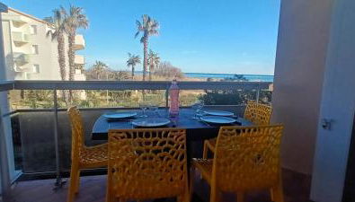 Capitelles : Studio vue mer en residence avec Piscine - Foto 4