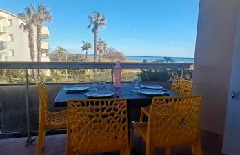 Capitelles : Studio vue mer en residence avec Piscine - Foto 4