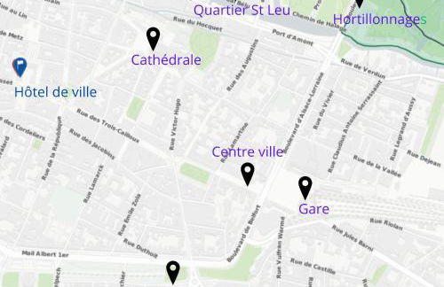 Proche centre, 2 couchages, calme, lumineux - Foto 6